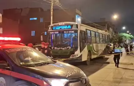 Asesinan a chofer de la empresa Vipusa en Villa El Salvador