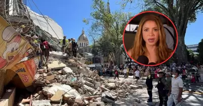 Shakira reconstruir� universidad y 10 colegios tras sismo en Colombia