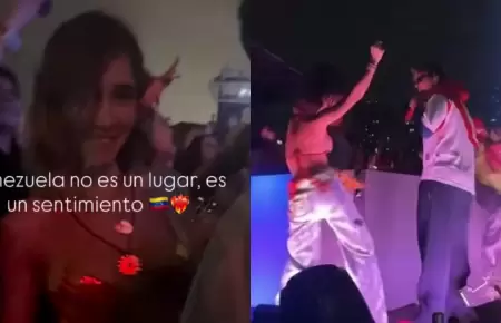 Korina se pronuncia tras ser choteada en concierto de Rawayana