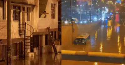 Minsa indica c�mo actuar ante una inundaci�n