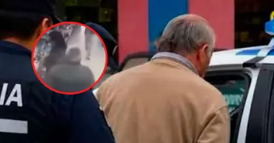Jubilado pide perd�n tras ser detenido robando en supermercado.