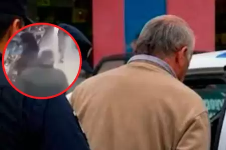 Jubilado pide perd�n tras ser detenido robando en supermercado.