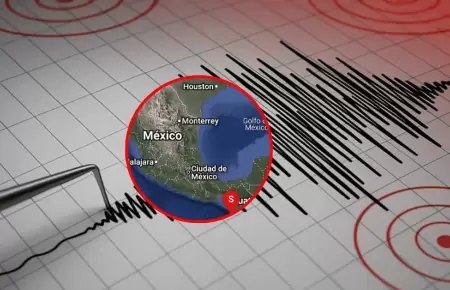 Fuerte sismo de magnitud 5.8 se report� M�xico