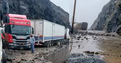 Mujer mayor pierde la vida tras caer sobre lodo de los huaicos en Arequipa