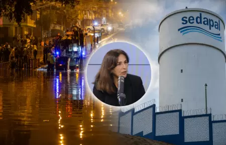 Sindicato de Sedapal rechaza que instituci�n sea responsable por aniegos