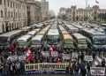 Transportistas convocan a paro en Lima y Callao ante falta de respuestas del Gobierno