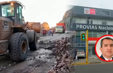 Obras viales en prevenci�n.