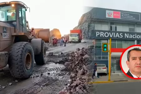 Obras viales en prevenci�n.