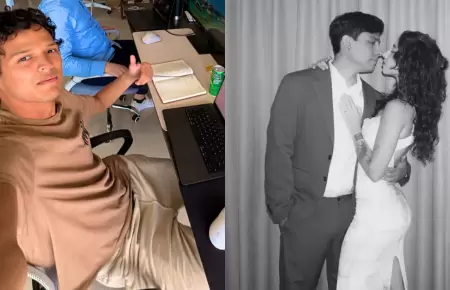 Alonso Grimaldo, joven que fue ampayado con novia de Curwen, se pronuncia