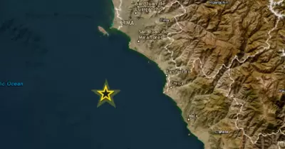 Sismo de 4.8 remece Lima este 19 de agosto
