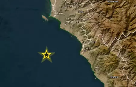 Sismo de 4.8 remece Lima este 19 de agosto