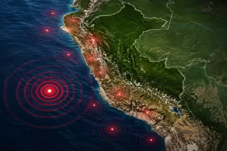 Sismos registrados en el Per�