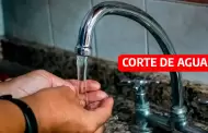 Corte de AGUA en Lima el 20 de agosto: conoce los distritos afectados y horarios, según Sedapal