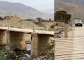 Carabayllo: vecinos arriesgan su vida al cruzan r�o mediante un puente improvisado