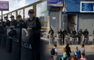 El Agustino: M�s de mil efectivos policiales son desplegados en Puente Nuevo
