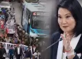 Transportistas dan plazo de 48 horas a Keiko Fujimori para ser convocados y evaluar suspensi�n de paro en Lima