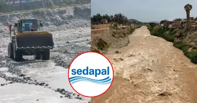 Sedapal realiza descolmataci�n de R�o R�mac