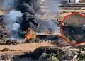 Tragedia en luna de miel: reci�n casados pierden la vida tras estrellarse e incendiarse su helic�ptero