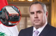 Ministro de Defensa ante anuncio de nuevo paro de transportes por la ola de criminalidad: "Tenemos 18 días, estamos trabajando"