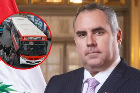 Ministro de Defensa ante anuncio de nuevo paro de transportes