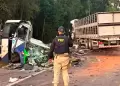 Choque de cami�n contra un autob�s dej� al menos 23 muertos y cinco heridos: accidente bajo investigaci�n
