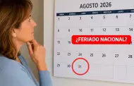 ¿El 31 de agosto será FERIADO a nivel nacional? Descubre qué revela la normativa vigente