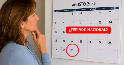 �El 31 de agosto ser� feriado nacional?