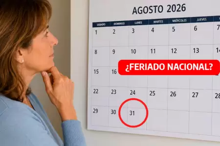 �El 31 de agosto ser� feriado nacional?