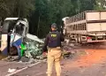 Choque de cami�n contra un autob�s dej� al menos 23 muertos y cinco heridos: accidente bajo investigaci�n