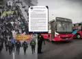 Anuncian paro de transportistas en Lima y Callao para el 25 de agosto: gremio solicita reuni�n con Fujimori