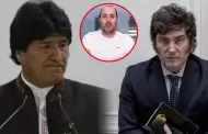 Evo Morales califica de "agente del imperio" a exasesor de Javier Milei detenido en Bolivia