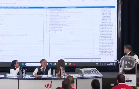 ONPE define ubicaci�n de partidos en c�dula para ERM 2026