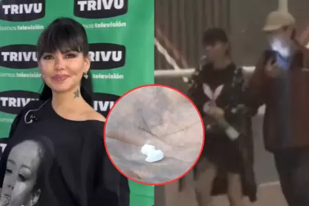 Angie Jibaja: esta es la droga que estar�a consumiendo