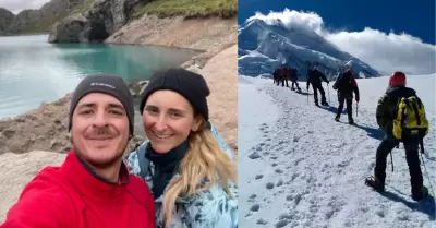 Novia de monta�ista desaparecido publica despedida