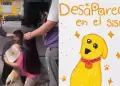 Ni�a dibuj� a su perrito desaparecido tras el terremoto que azot� Colombia y reencuentro enternece las redes