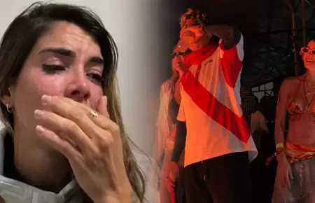 Korina Rivadeneira es ignorada por vocalista de Rawayana
