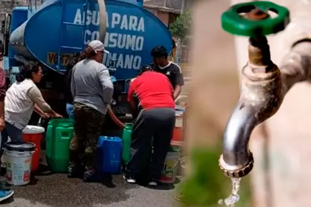 Corte de agua el 20 de agosto, seg�n Sedapal.