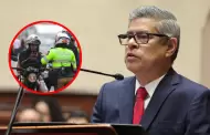 Premier Luis Galarreta anuncia batidas a motociclistas en zonas de criminalidad: "Vamos a intensificar los operativos"
