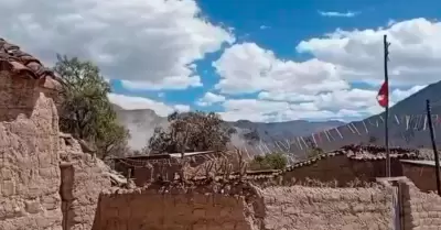 Sismo en Ayacucho se percibi� hoy 20 de agosto.