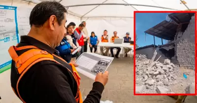 Gobierno Regional de Ayacucho brinda primer informe tras sismo de magnitud 7.2.