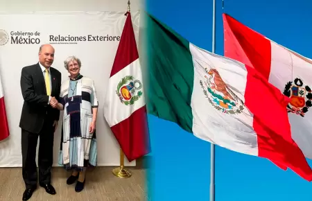 Encuentro abord� temas como la posible exoneraci�n de visa para peruanos.