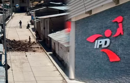 El IPD se pronunci� ante sismo en Ayacucho.