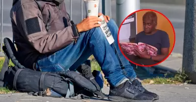 Valter se dedic� a estudiar en las calles para obtener el puesto.