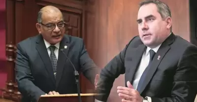 Ministros respondieron tras el debate.
