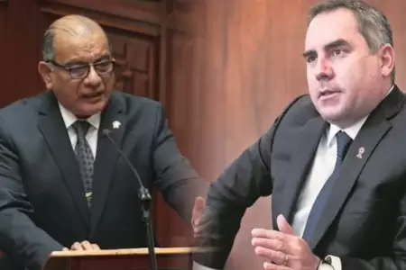 Ministros respondieron tras el debate.