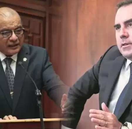 Ministros respondieron tras el debate.