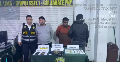 Capturan a banda de extorsionadores en SJM