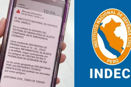 Indeci aclara que SISMATE no avisar� antes de un sismo