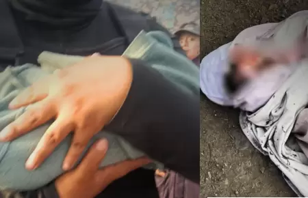 Reci�n nacida abandonada en Acho