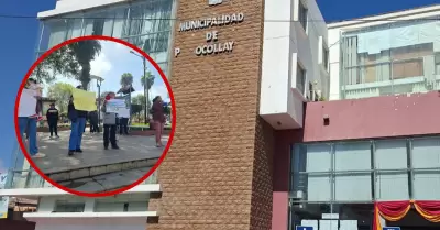 Vecinos de Santa Rosa exigen agua, luz y desag�e